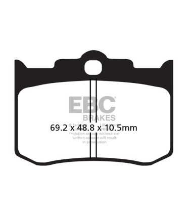 BRAKE PAD SINTERED HH