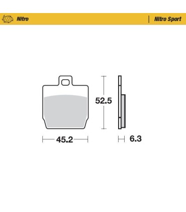 BRAKE PAD NITRO SPORT
