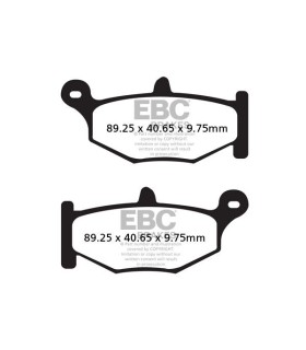 BRAKE PAD VEE SEMISNTRD