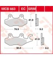 BRAKE PAD SINTER SCOOTER 125+
