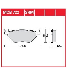 BRAKE PAD SINTER SCOOTER 125+