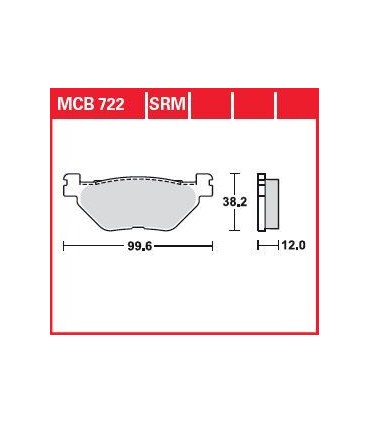 BRAKE PAD SINTER SCOOTER 125+