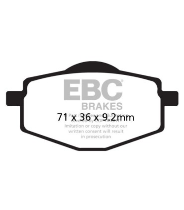 BRAKE PAD HH SINT SCOOTER