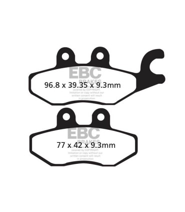 BRAKE PAD HH SINT SCOOTER