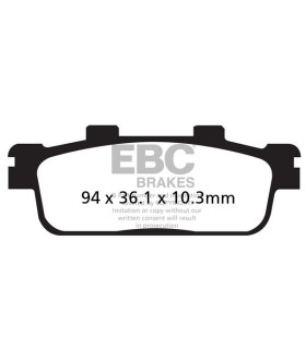 BRAKE PAD HH SINT SCOOTER