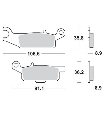 BRAKE PAD NITRO