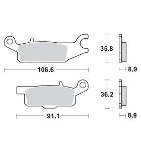 BRAKE PAD NITRO