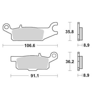 BRAKE PAD NITRO