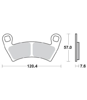 BRAKE PAD NITRO