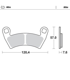 BRAKE PAD NITRO
