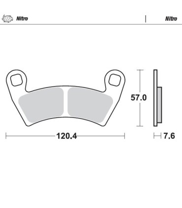 BRAKE PAD NITRO