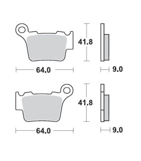BRAKE PAD NITRO SPORT