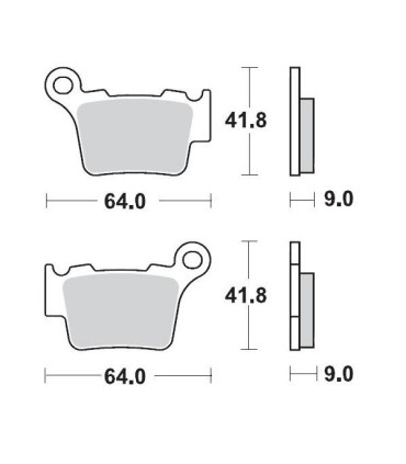 BRAKE PAD NITRO SPORT