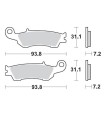 BRAKE PAD NITRO SPORT