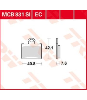BRAKE PAD SINTER OFFROAD