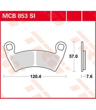 BRAKE PAD SINTER OFFROAD