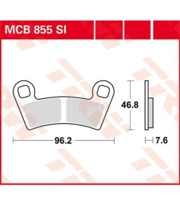 BRAKE PAD SINTER OFFROAD