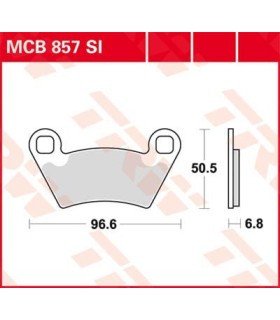 BRAKE PAD SINTER OFFROAD