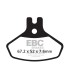 BRAKE PAD SINT R SERIES