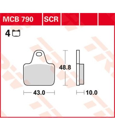 BRAKE PAD SINTER RACE LON