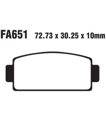 BRAKE PAD SINT R SERIES