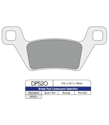 BRAKE PAD SINTERED