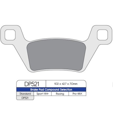 BRAKE PAD SINTERED