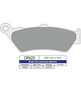BRAKE PAD SINTERED HH+
