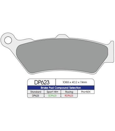BRAKE PAD SINTERED HH+