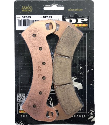 BRAKE PAD SINTERED DP569