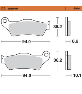 BRAKE PAD SINTER REAR