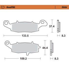 BRAKE PAD SINTER FRONT