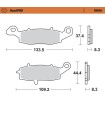 BRAKE PAD SINTER FRONT