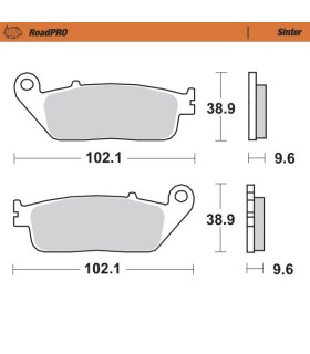 BRAKE PAD SINTER FRONT