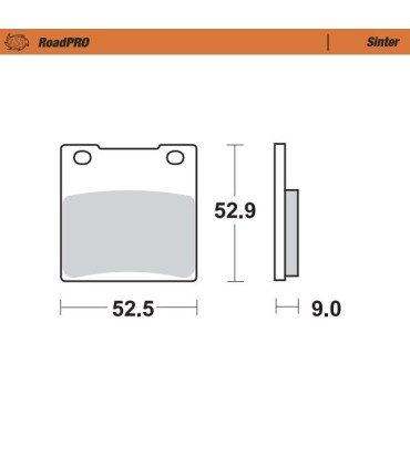 BRAKE PAD SINTER REAR