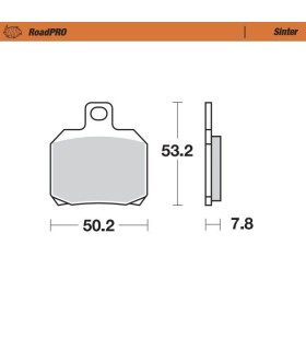 BRAKE PAD SINTER REAR