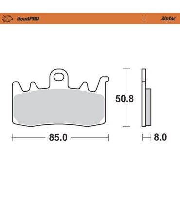 BRAKE PAD SINTER FRONT