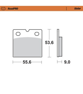 BRAKE PAD SINTER REAR