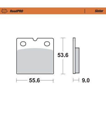 BRAKE PAD SINTER REAR