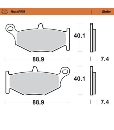 BRAKE PAD SINTER REAR