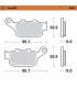 BRAKE PAD SINTER REAR