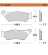 BRAKE PAD SINTER REAR