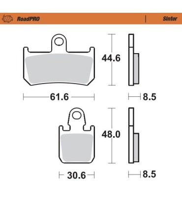 BRAKE PAD SINTER FRONT