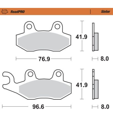 BRAKE PAD SINTER