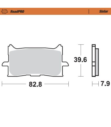 BRAKE PAD SINTER FRONT