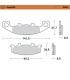 BRAKE PAD SINTER REAR