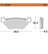 BRAKE PAD SINTER REAR
