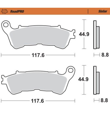 BRAKE PAD SINTER REAR