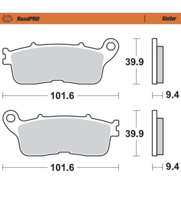 BRAKE PAD SINTER REAR