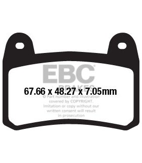 BRAKE PAD SINTERED HH